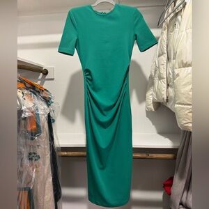 Zara Long Green Dress